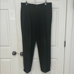 Claiborne Men's Dress Pants size 3630 Olive green super soft